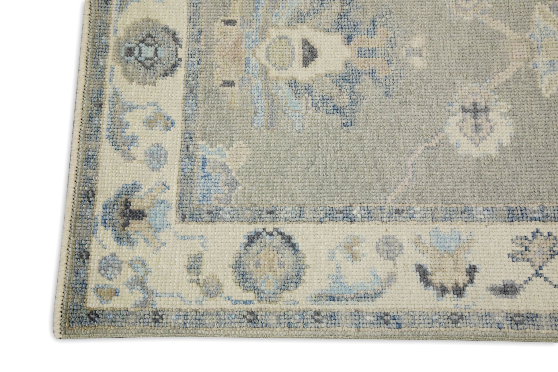 Turkish Oushak Rug 2'9" x 4'11" #7917