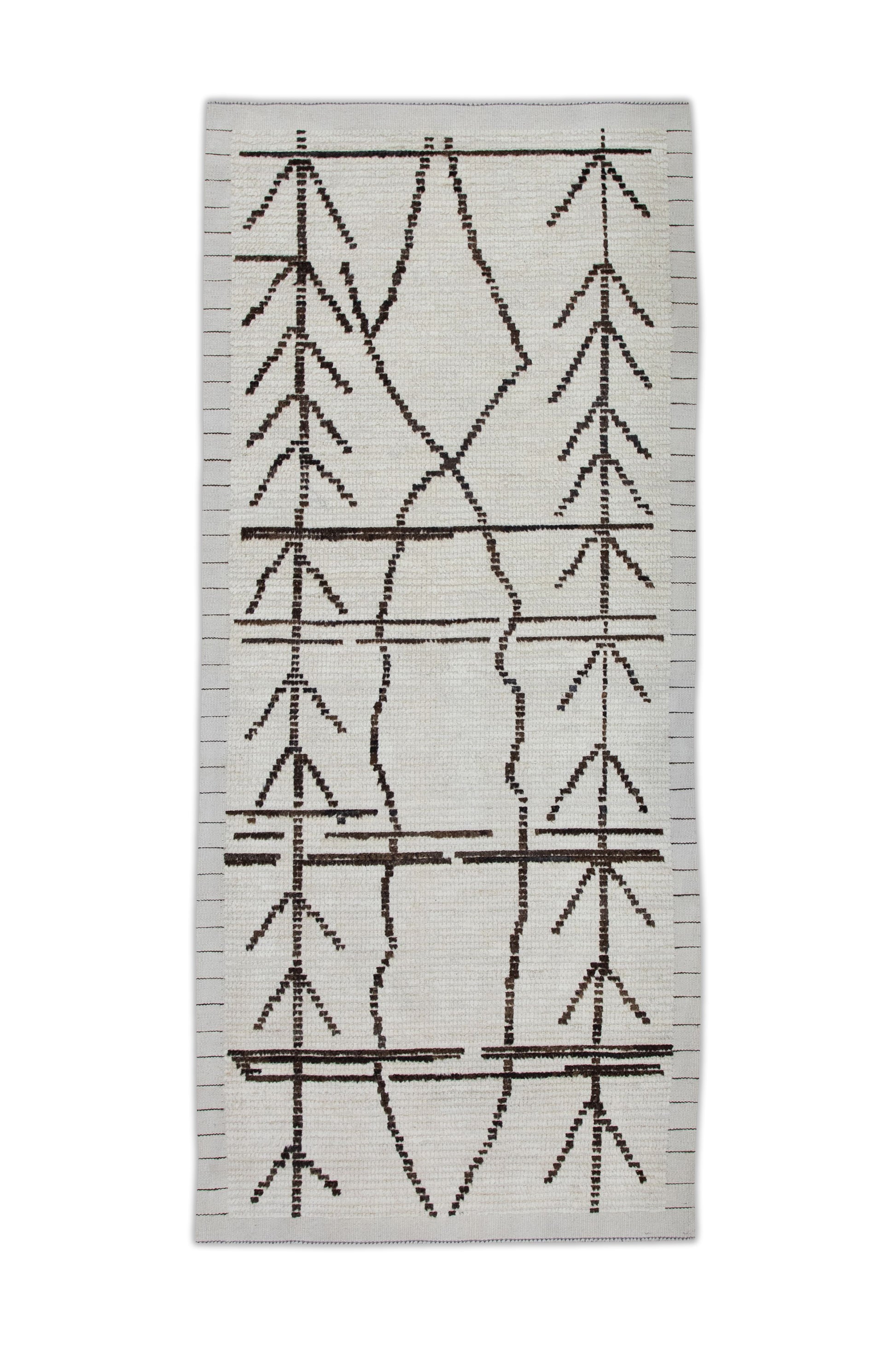 Turkish Tulu Rug Hand Knotted 2'8" x 6'8" #10790