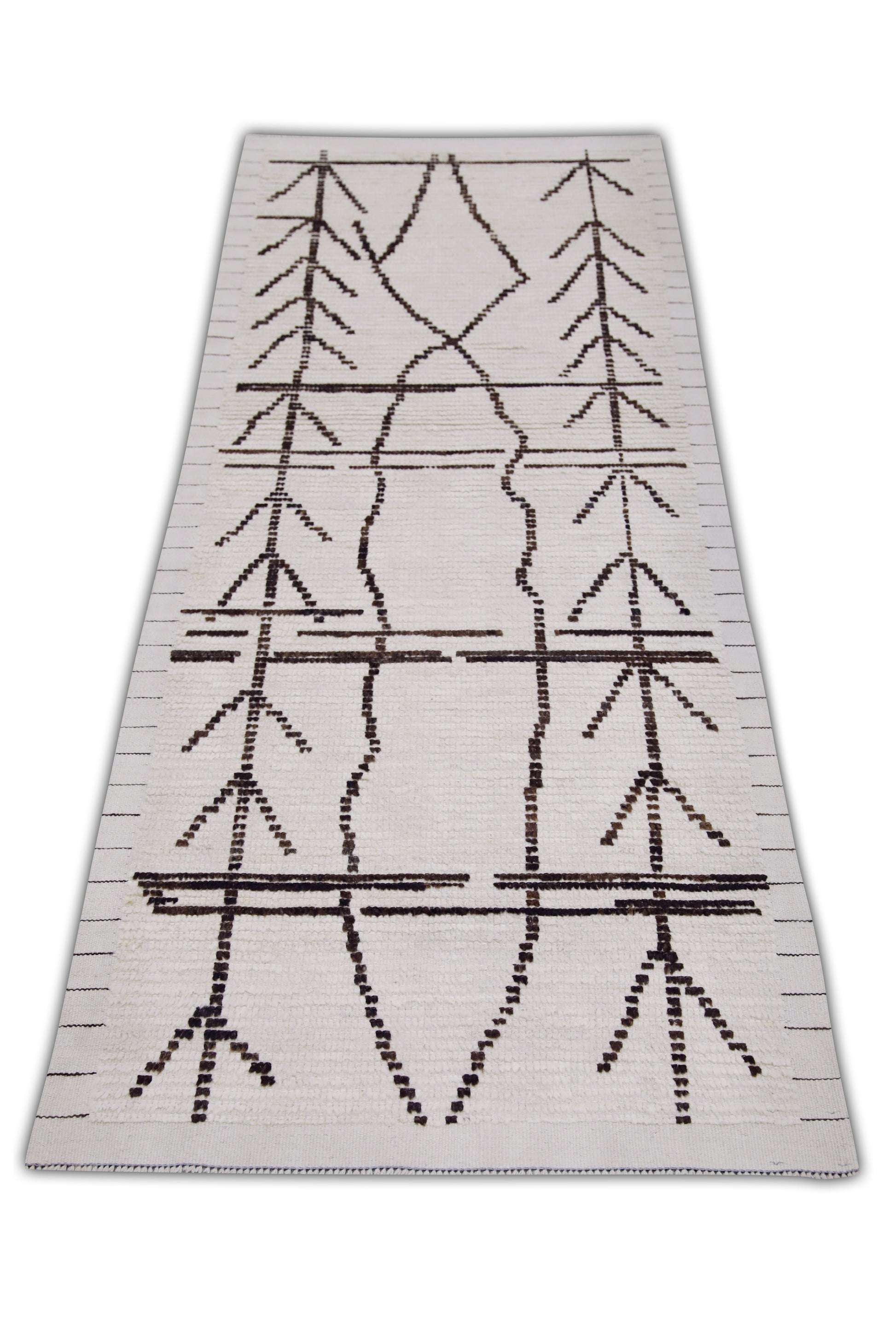 Turkish Tulu Rug Hand Knotted 2'8" x 6'8" #10790