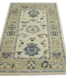 Turkish Oushak Rug 3' x 4'8" #7702