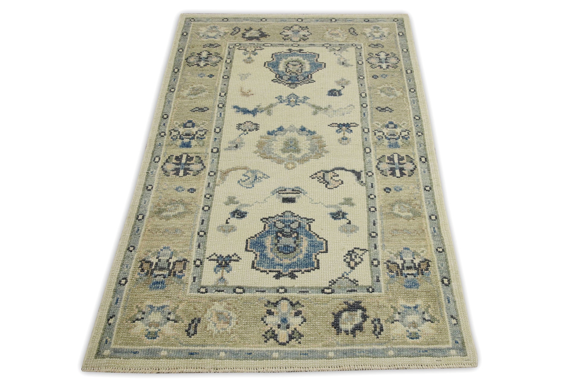 Turkish Oushak Rug 3' x 4'8" #7702