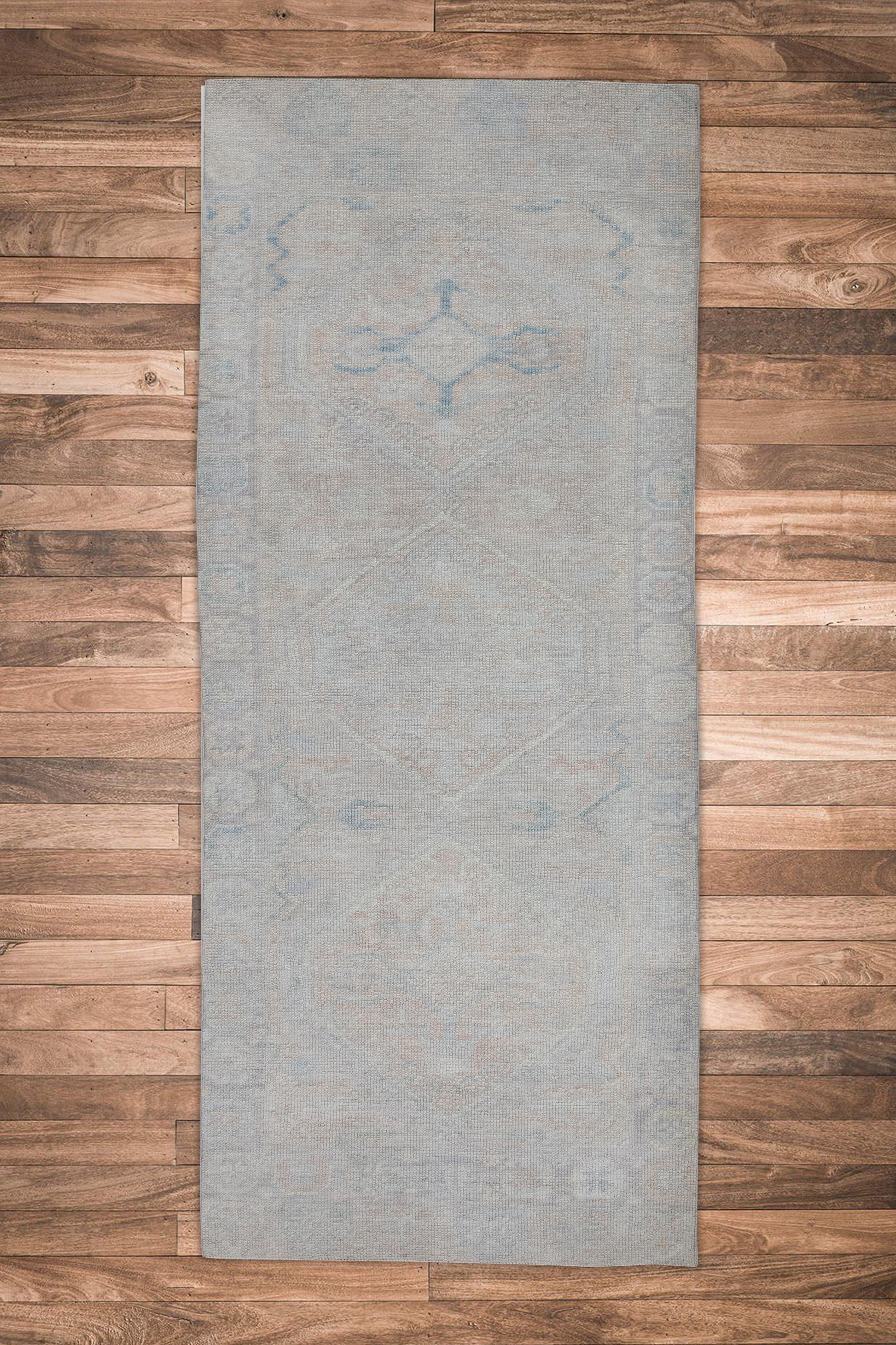 Turkish Oushak Rug 2'10" x 7'7" #10775