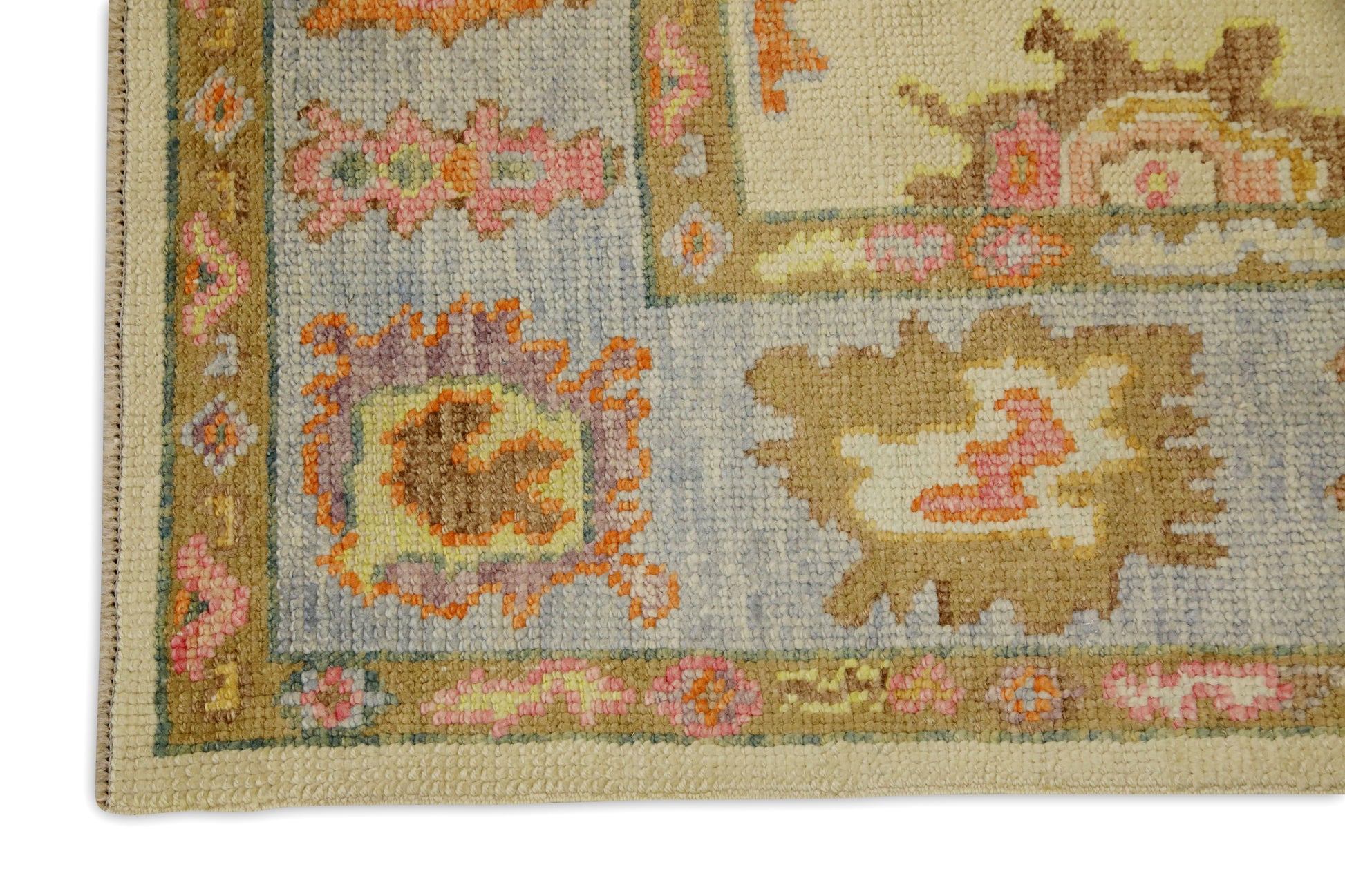 Turkish Oushak Rug 4'1" x 6'3" #2265