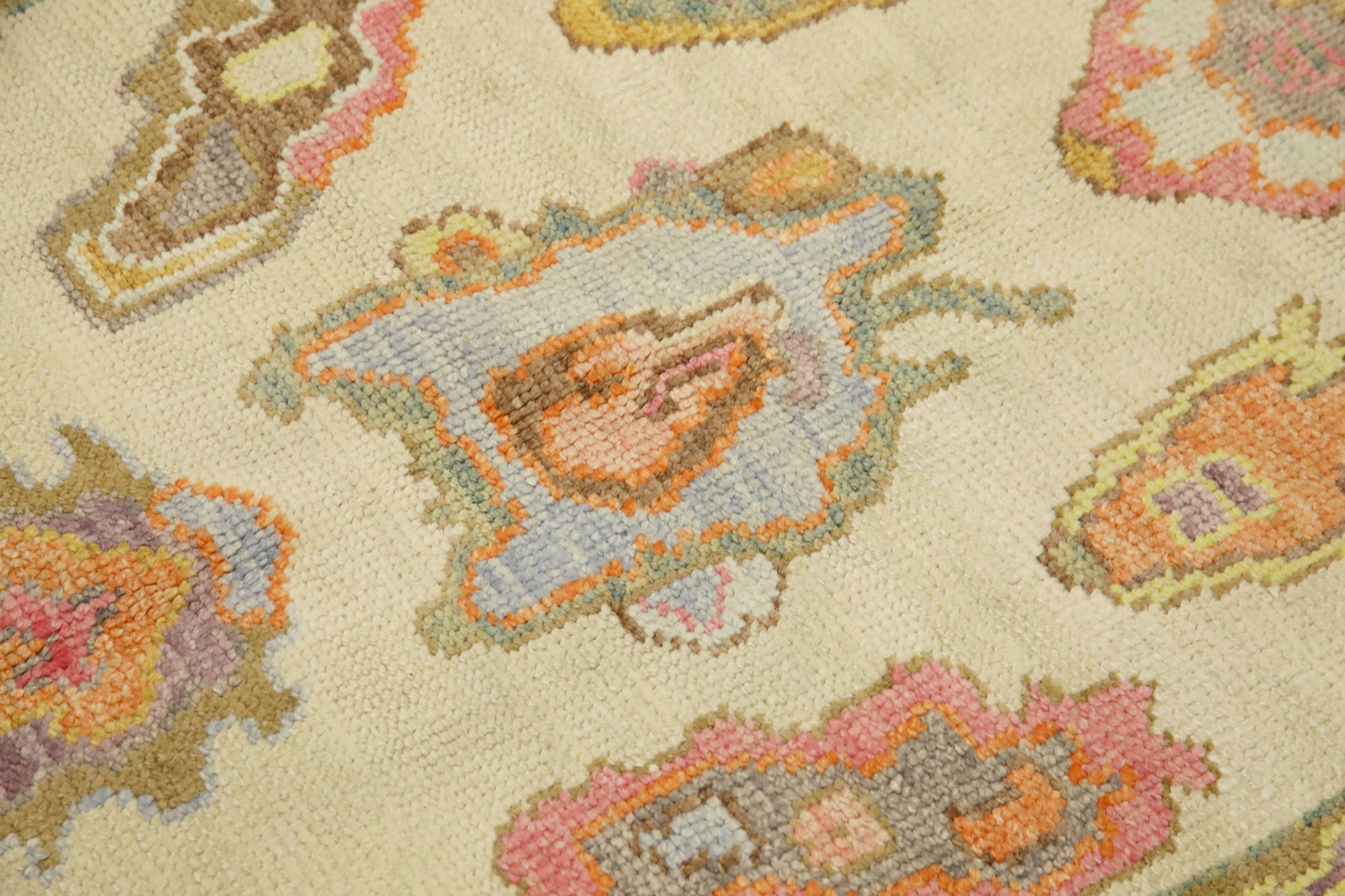 Turkish Oushak Rug 4'1" x 6'3" #2265