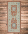 Turkish Oushak Rug 2'7" x 5'11" #11175