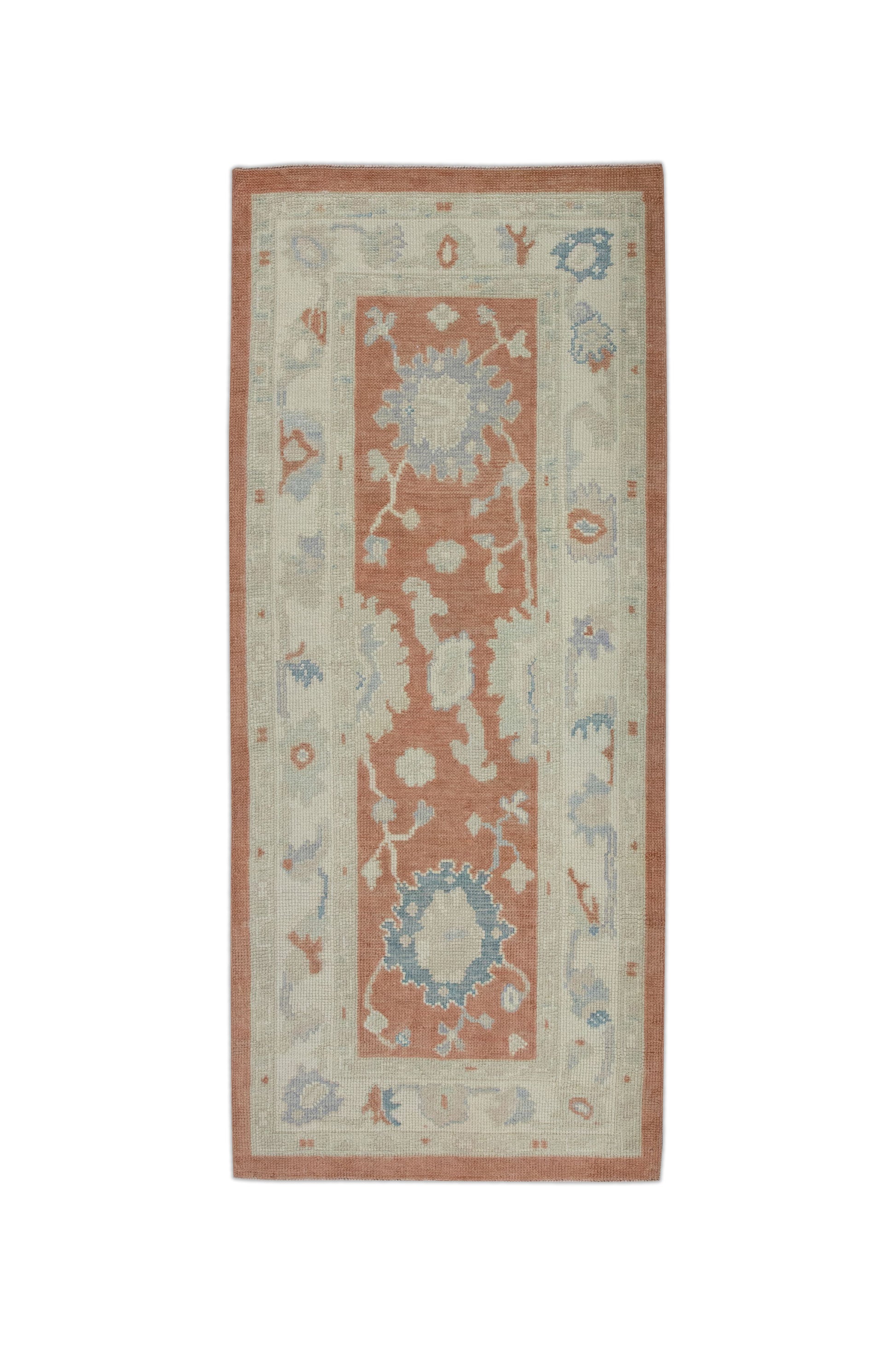 Turkish Oushak Rug 2'7" x 5'11" #11175