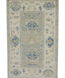 Turkish Oushak Rug 3'8" x 5'10" #7886