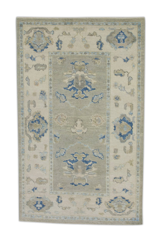 #7886 Turkish Oushak 3'8" x 5'10"