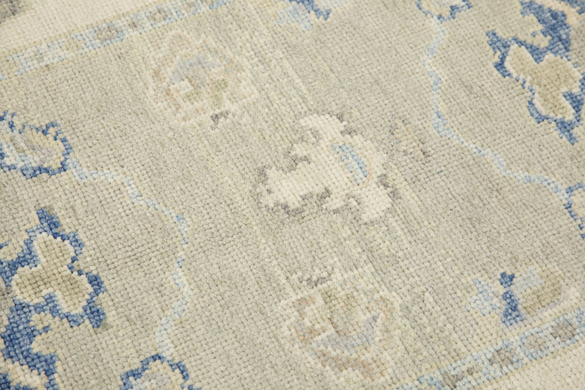 Turkish Oushak Rug 3'8" x 5'10" #7886