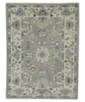 Turkish Oushak Rug 4' x 5'8" #7511