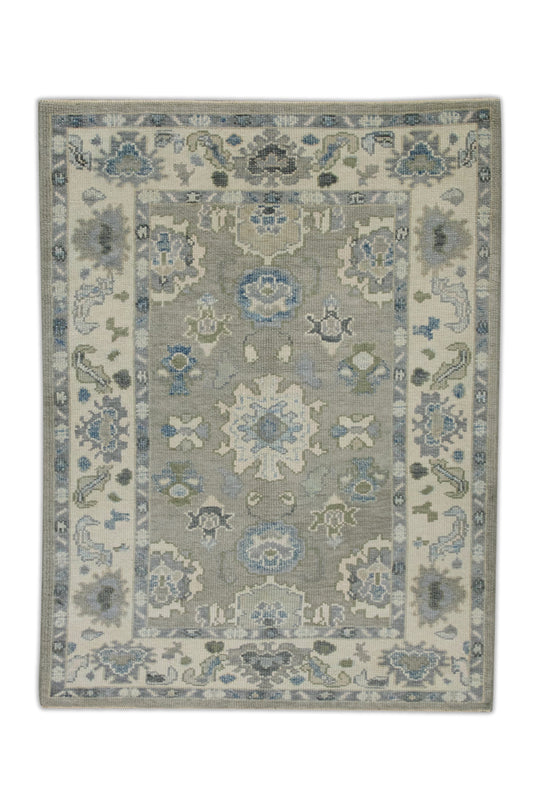 #7511 Turkish Oushak 4' x 5'8"