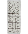 Turkish Tulu Rug Hand Knotted 2'8" x 6'8" #10816