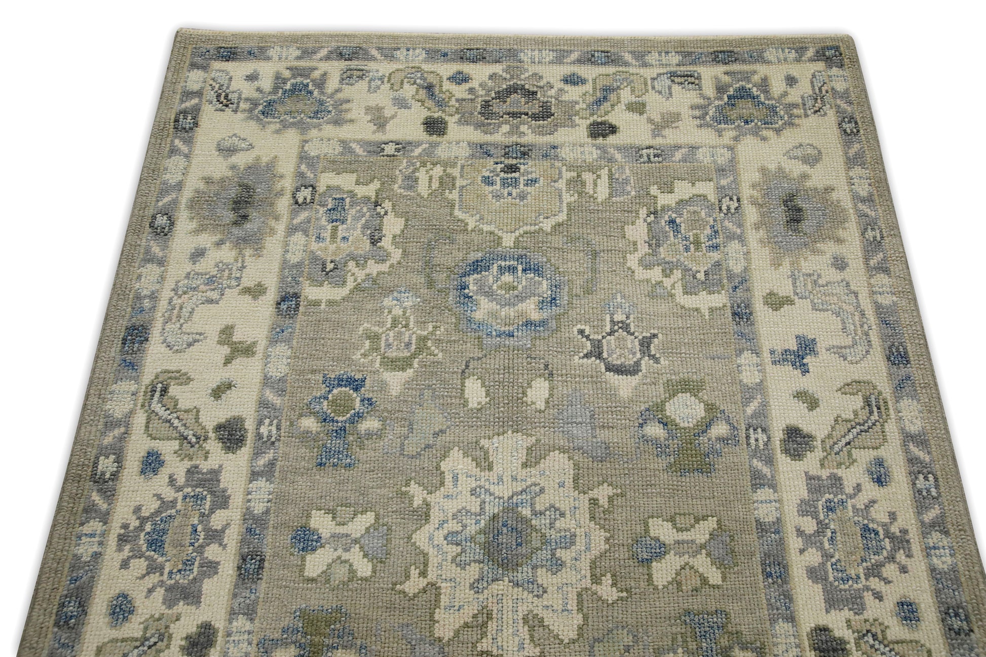 Turkish Oushak Rug 4' x 5'8" #7511