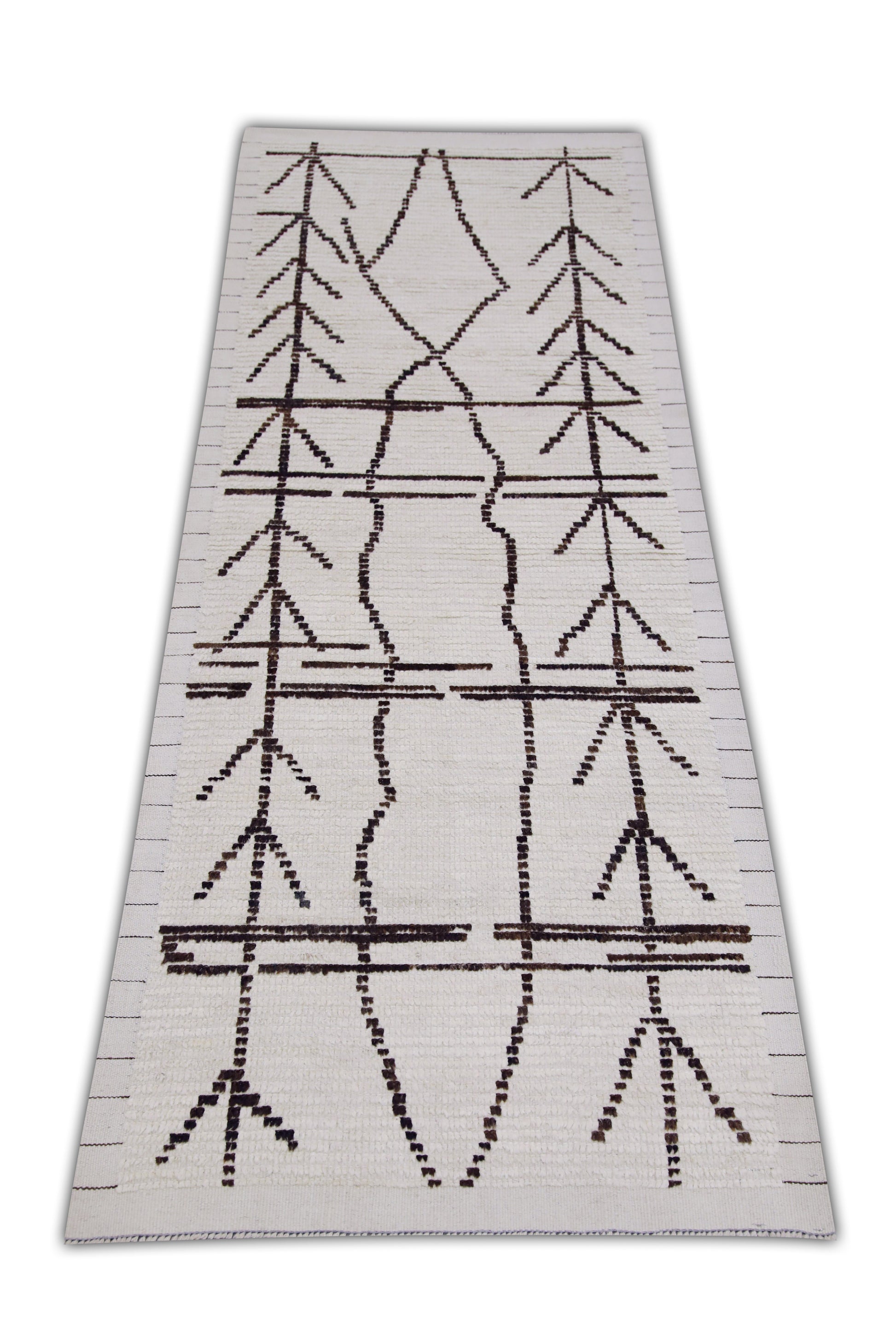 Turkish Tulu Rug Hand Knotted 2'8" x 6'8" #10816