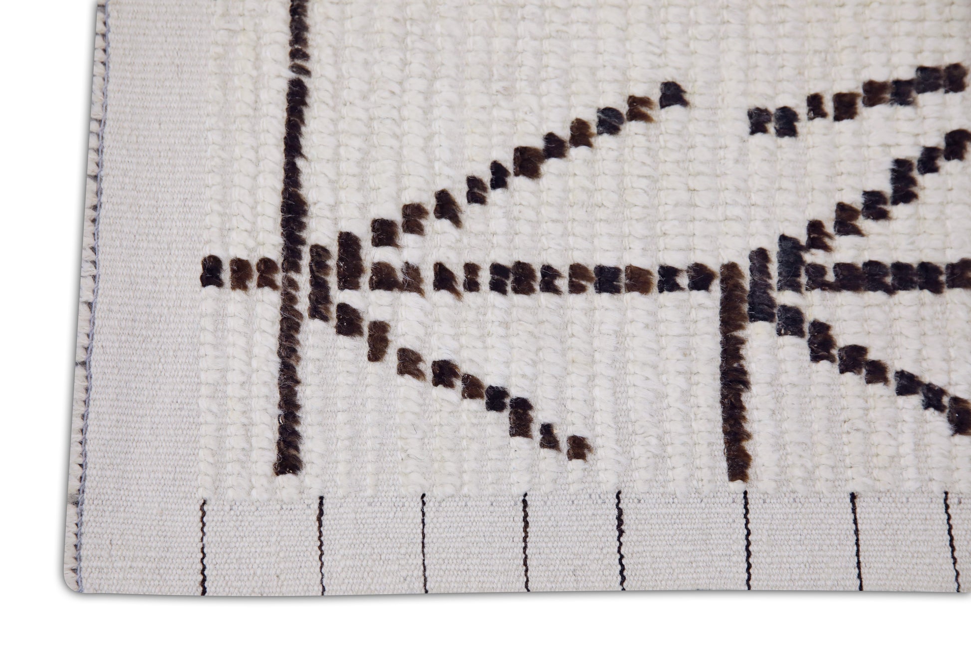 Turkish Tulu Rug Hand Knotted 2'8" x 6'8" #10816