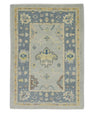 Turkish Oushak Rug 4' x 6'1" #8167