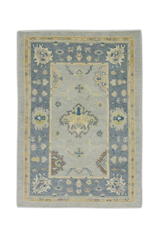 #8167 Turkish Oushak 4' x 6'1"