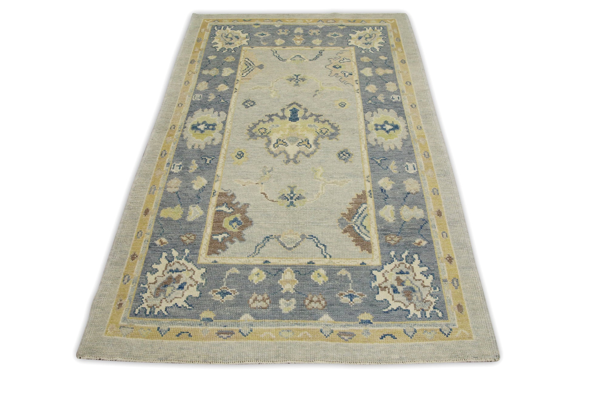 Turkish Oushak Rug 4' x 6'1" #8167
