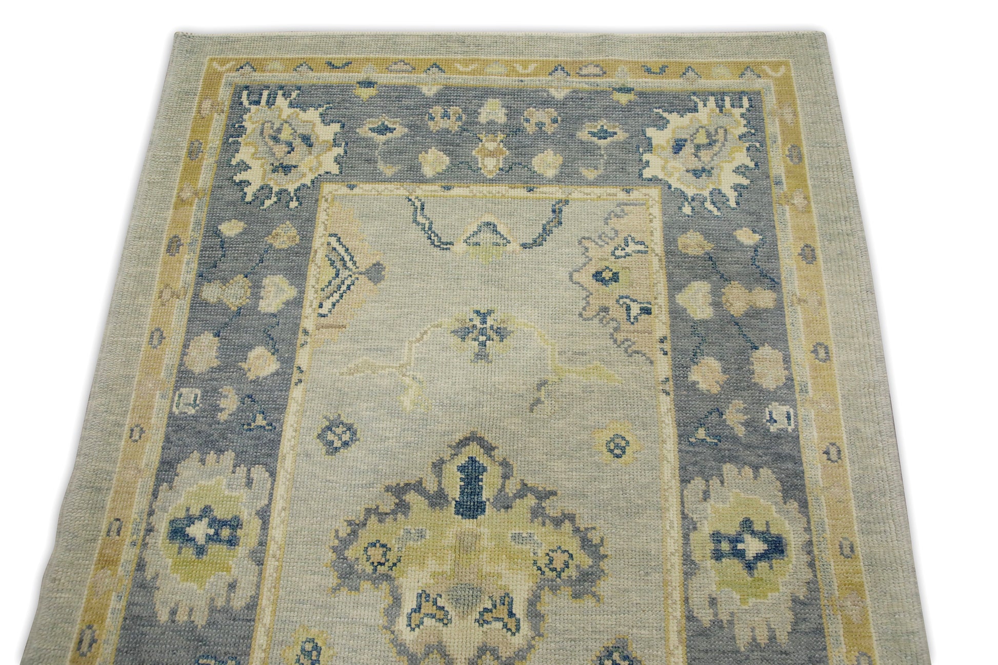 Turkish Oushak Rug 4' x 6'1" #8167
