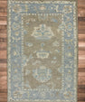 Turkish Oushak Rug 3'8" x 5'4" #8180