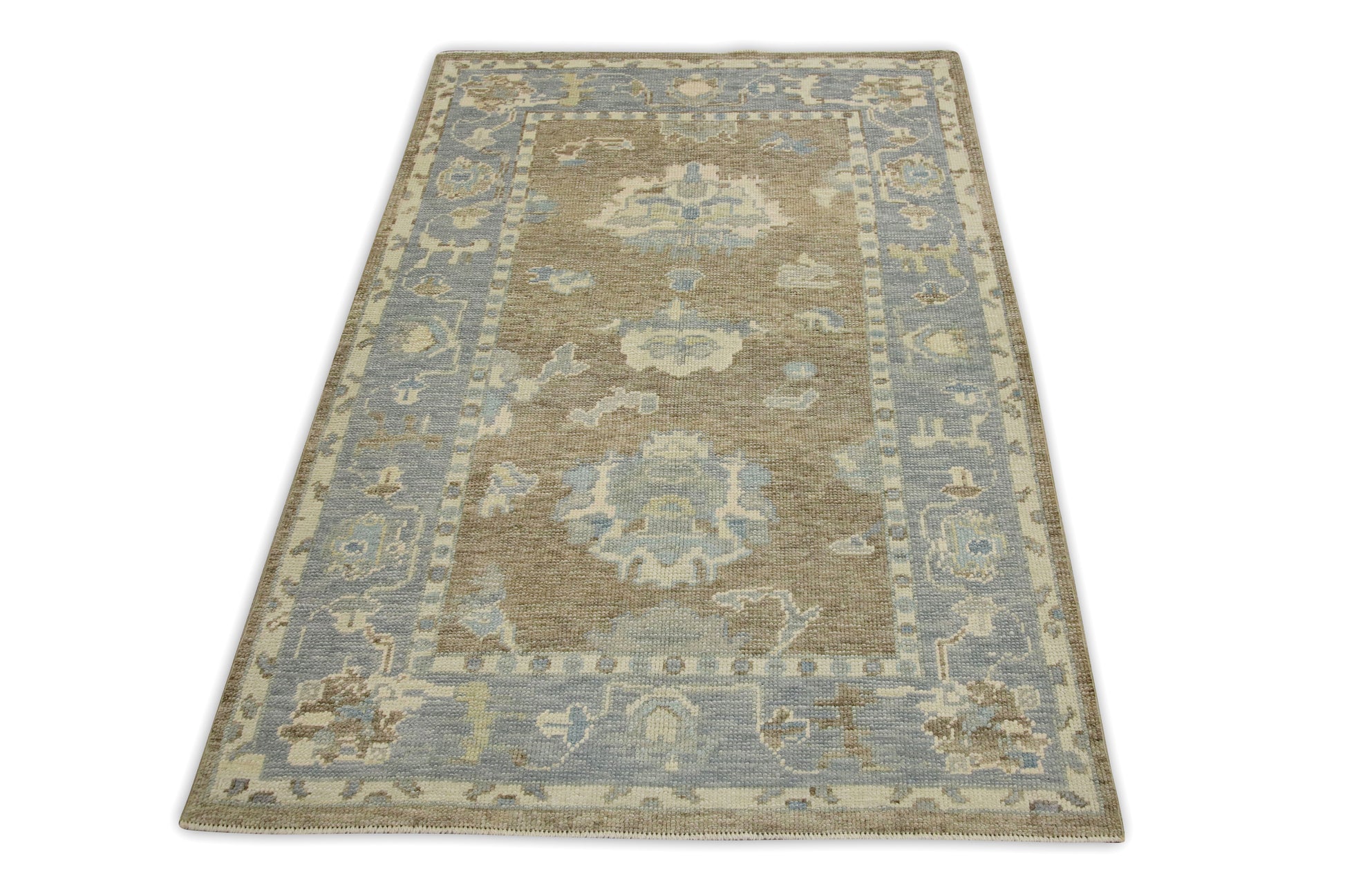 Turkish Oushak Rug 3'8" x 5'4" #8180