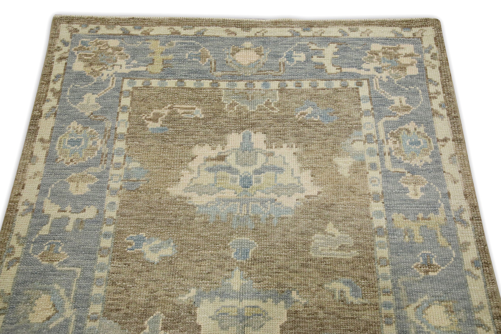 Turkish Oushak Rug 3'8" x 5'4" #8180