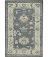 Turkish Oushak Rug 3'10" x 6'2" #7648