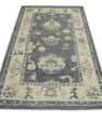 Turkish Oushak Rug 3'10" x 6'2" #7648