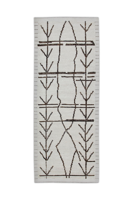 #11306 Hand Knotted Turkish Tulu Rug 2'9" x 6'9"