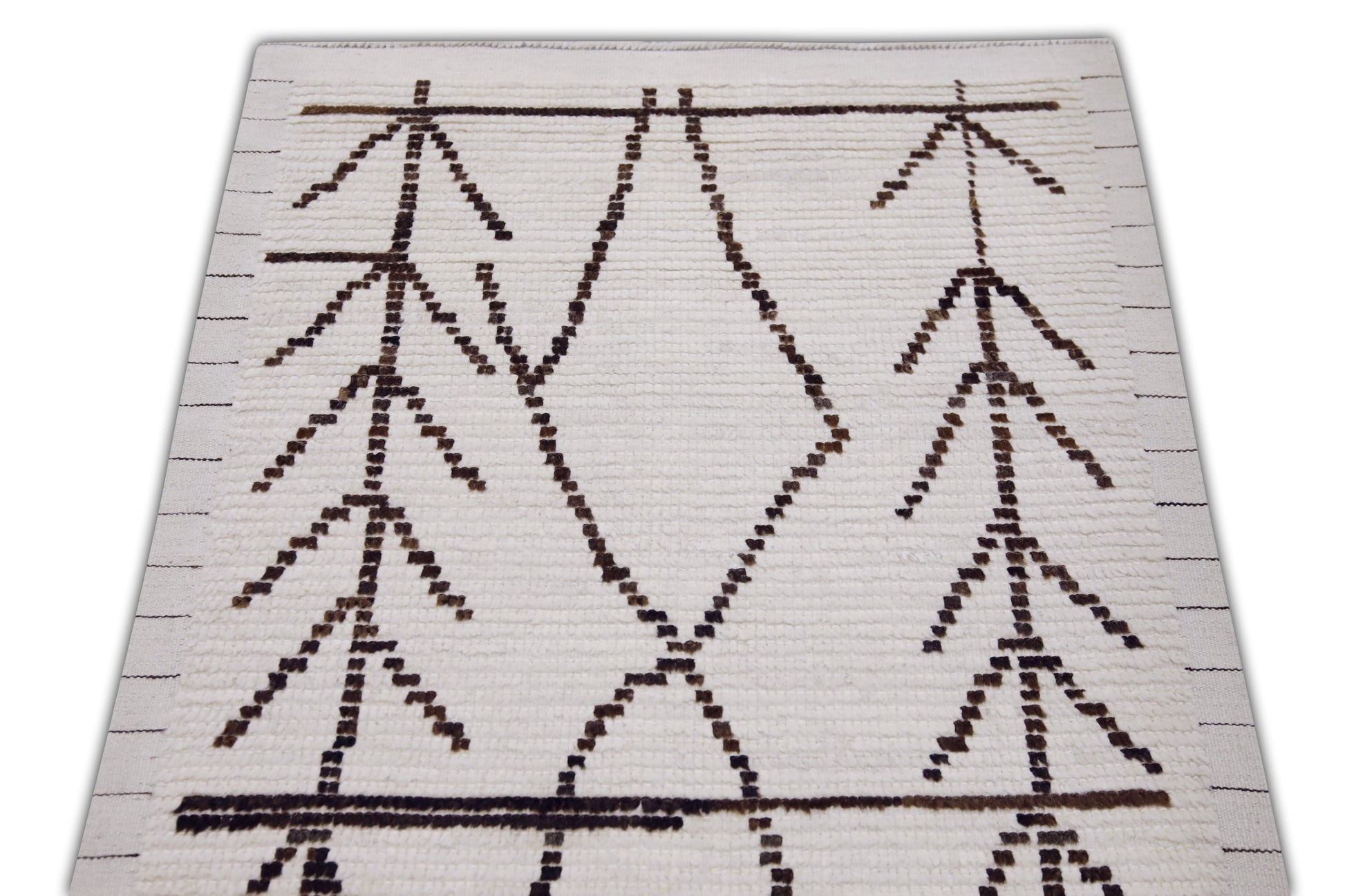 Turkish Tulu Rug Hand Knotted 2'9" x 6'9" #11306