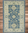 Turkish Oushak Rug 3'11" x 6'4" #8019