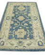 Turkish Oushak Rug 3'11" x 6'4" #8019