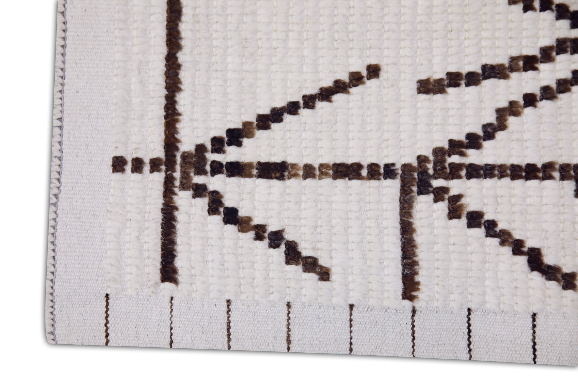 Turkish Tulu Rug Hand Knotted 2'9" x 6'9" #11266