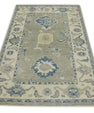 Turkish Oushak Rug 3'10" x 5'10" #8029