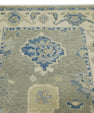 Turkish Oushak Rug 3'10" x 5'10" #8029
