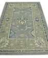 Turkish Oushak Rug 4'1" x 5'10" #7846