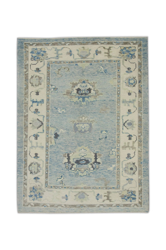 #8171 Turkish Oushak 4' x 5'7"