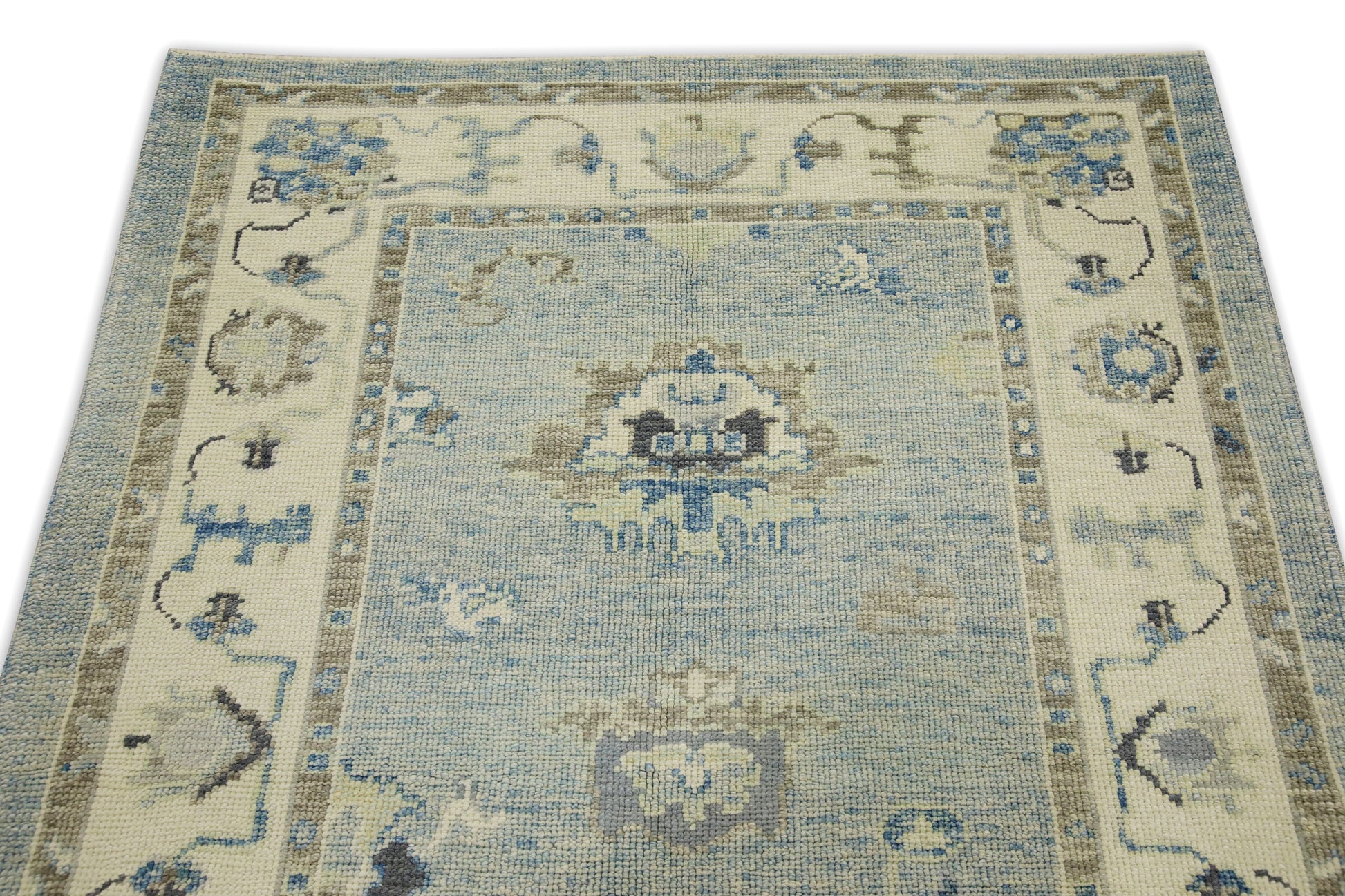 Turkish Oushak Rug 4' x 5'7" #8171
