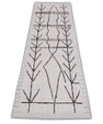 Turkish Tulu Rug Hand Knotted 2'8" x 8'2" #10808