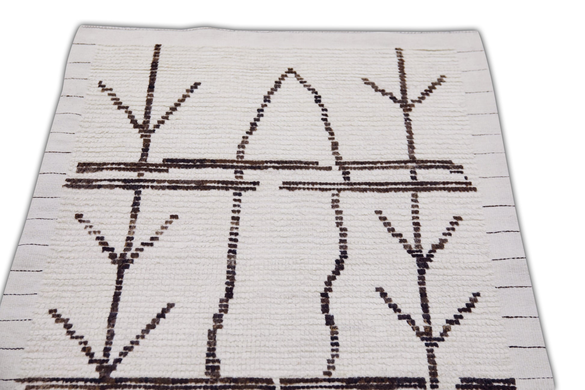 Turkish Tulu Rug Hand Knotted 2'8" x 8'2" #10808