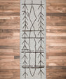 Turkish Tulu Rug Hand Knotted 2'8" x 8'3" #10829