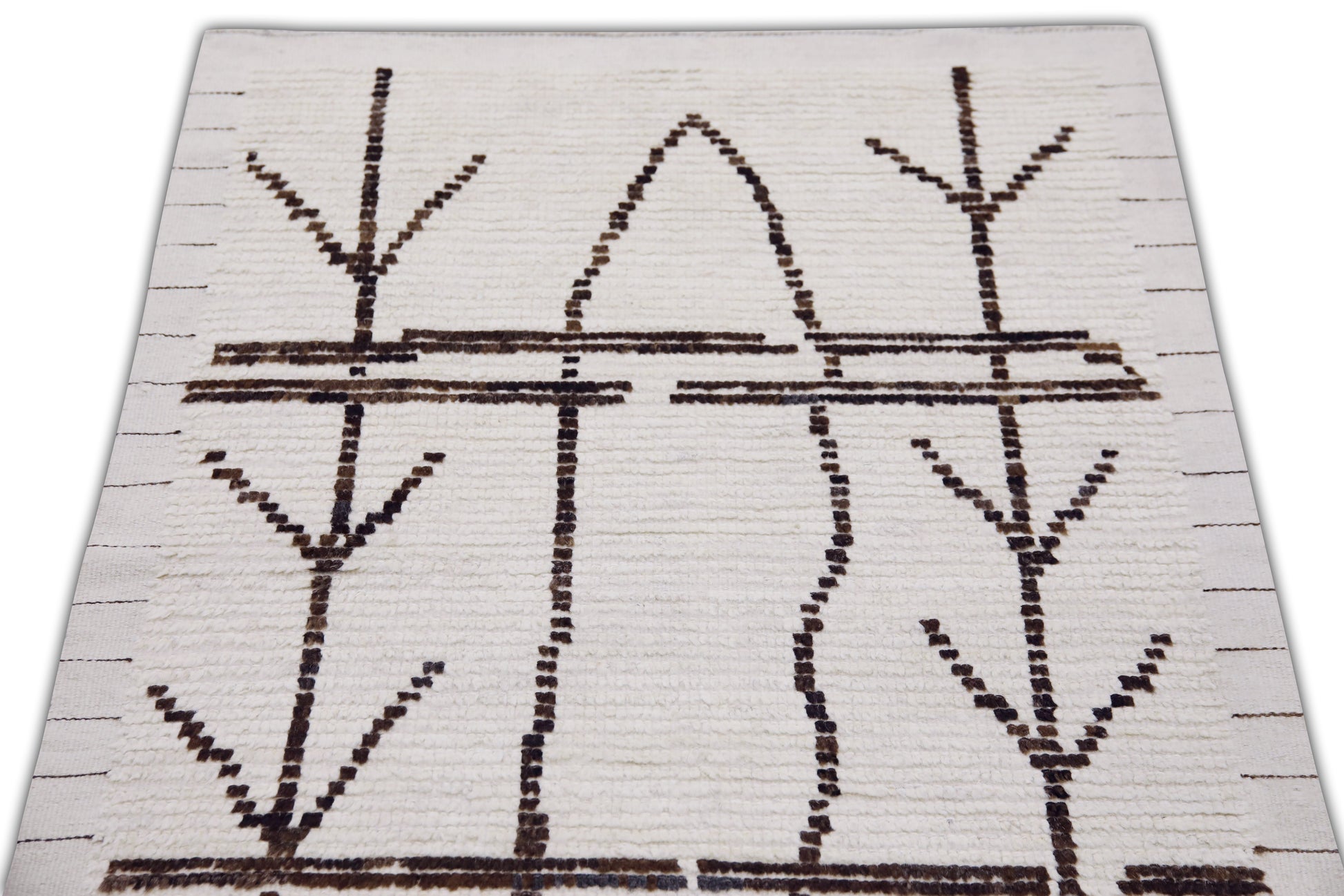 Turkish Tulu Rug Hand Knotted 2'8" x 8'3" #10829