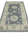 Turkish Oushak Rug 3'10" x 6'2" #7890