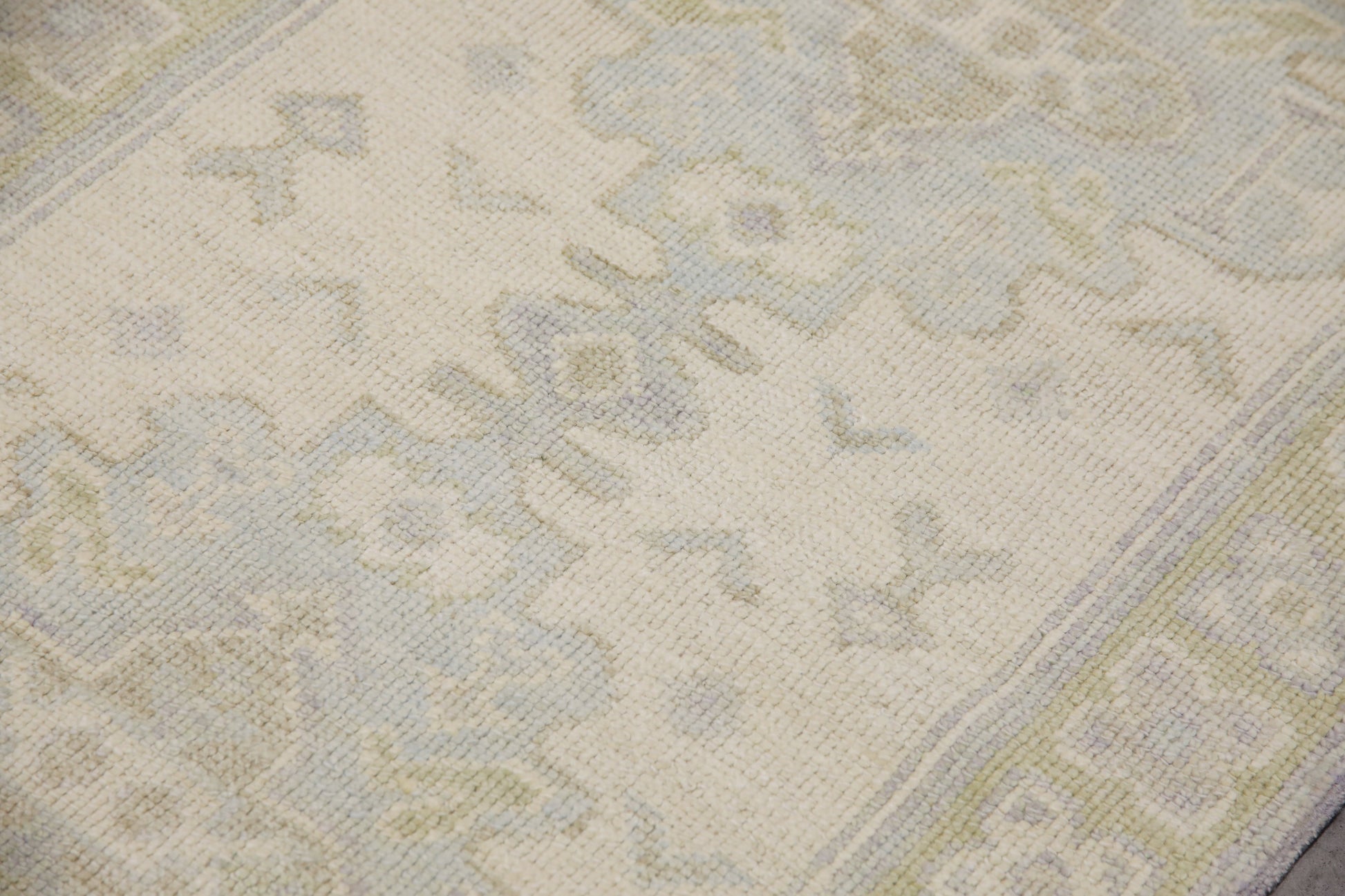Turkish Oushak Rug 2'7" x 9'6" #10777