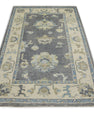 Turkish Oushak Rug 3'11" x 6' #8196