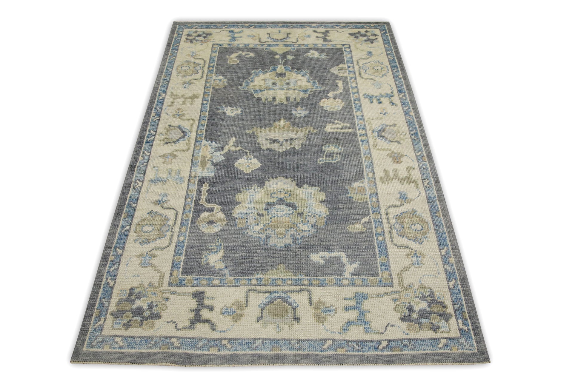Turkish Oushak Rug 3'11" x 6' #8196
