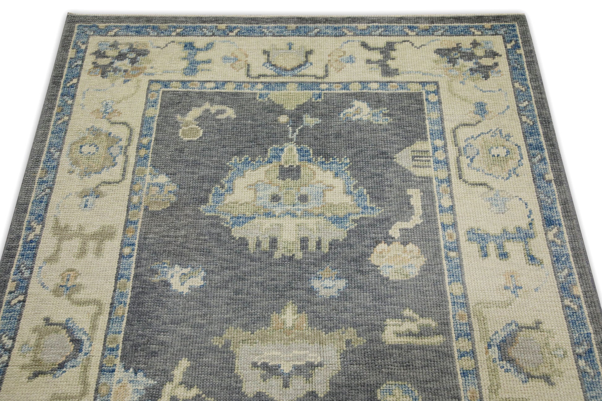 Turkish Oushak Rug 3'11" x 6' #8196