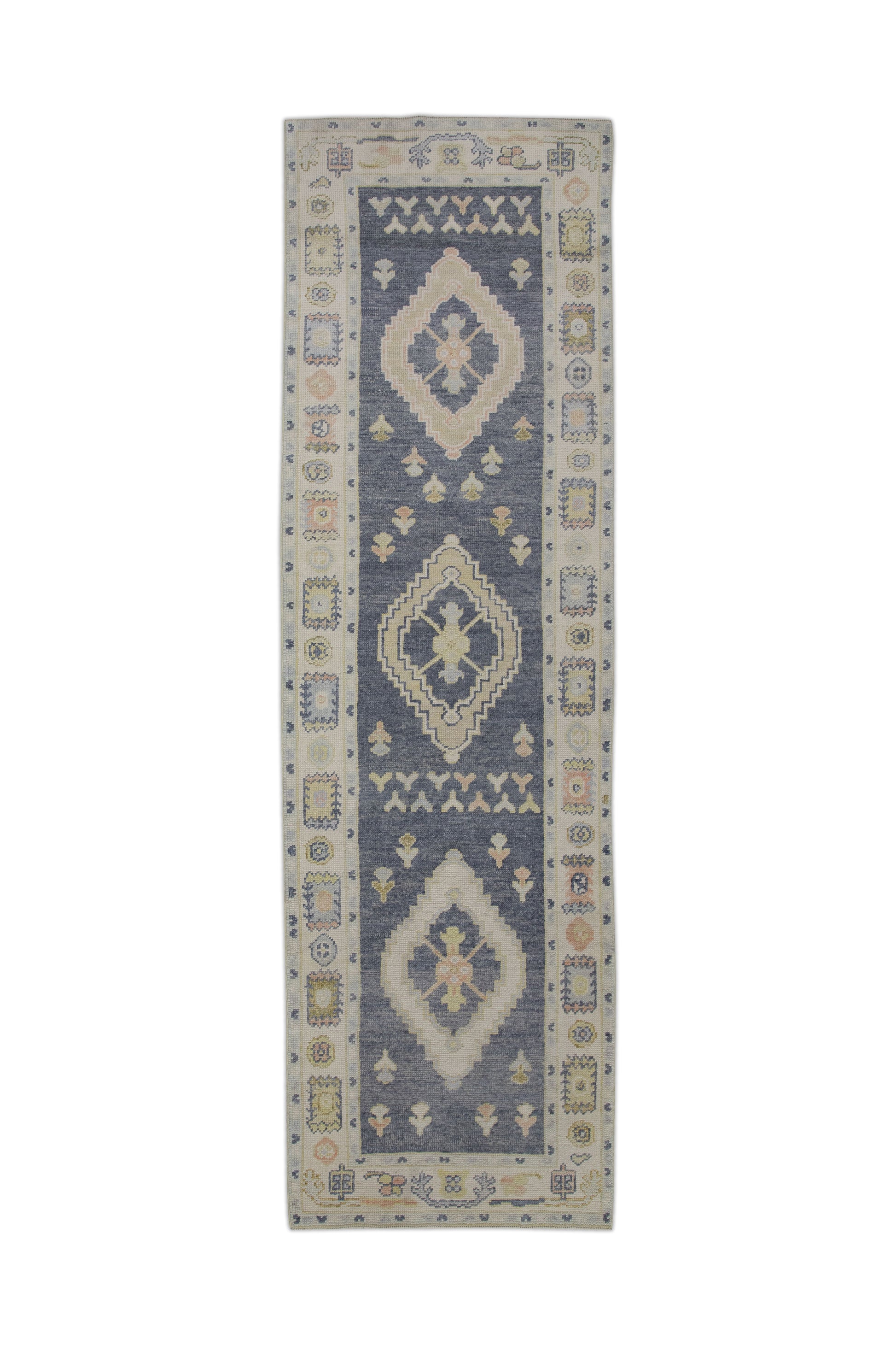 Turkish Oushak Rug 2'10" x 9'7" #10950