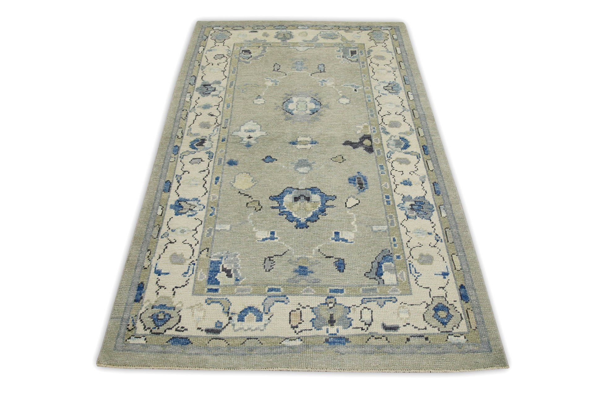 Turkish Oushak Rug 3'10" x 6'1" #7530