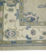 Turkish Oushak Rug 3'8" x 6'7" #8052
